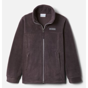 Columbia Jakne Za Dječake - Steens Mountain II Fleece Tamno Ljubičaste Sive | RBVN-45301